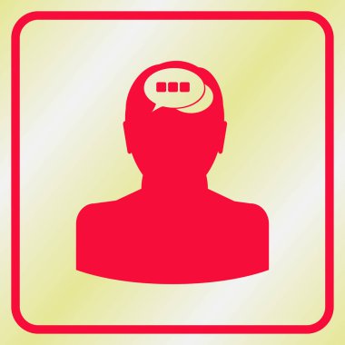 işadamı simgesi. Web tasarım stili