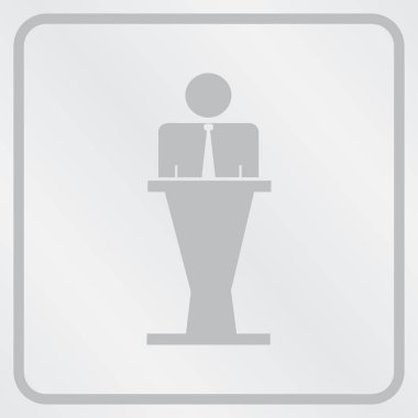 işadamı simgesi. Web tasarım stili