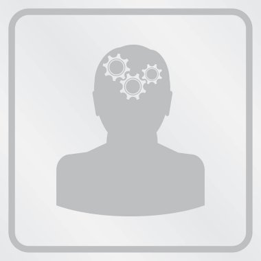 işadamı simgesi. Web tasarım stili