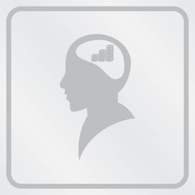 işadamı simgesi. Web tasarım stili