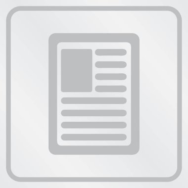 klibi kurulu simgesi. Web tasarım stili