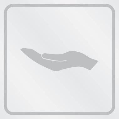 El simgesi. Web tasarım stili