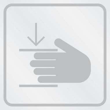 El simgesi. Web tasarım stili