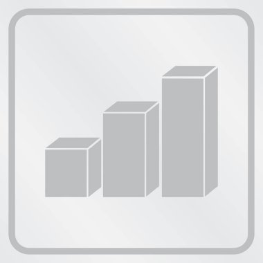 Grafik simgesini. Web tasarım stili