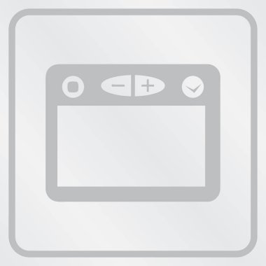 tarayıcı simgesi. Web tasarım stili