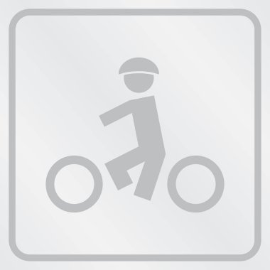 Dağ bisikleti vektör yokuş aşağı aşırı. Düz çizgi film illüstrasyon izole gri arka plan üzerinde.