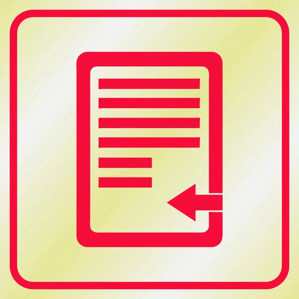 Clip board icon. web design style — Stock Vector