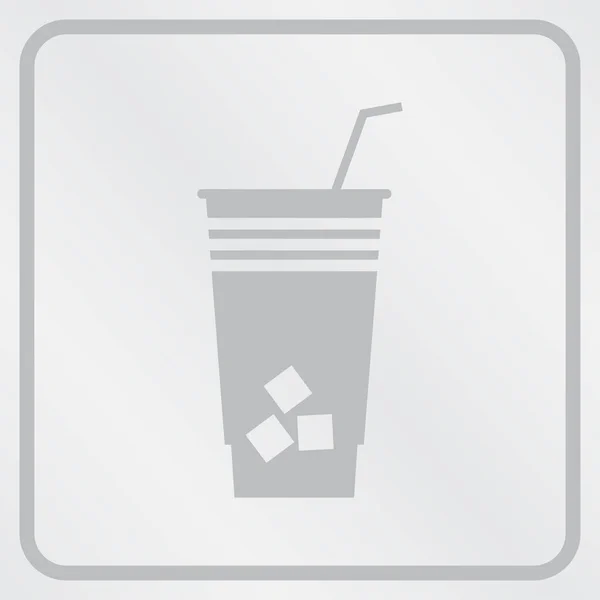 Una tazza. stile web design — Vettoriale Stock