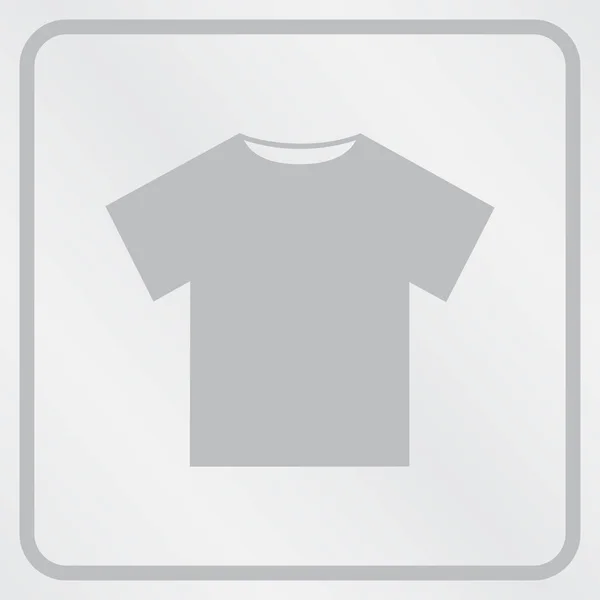 Camiseta Icono. estilo de diseño web — Archivo Imágenes Vectoriales