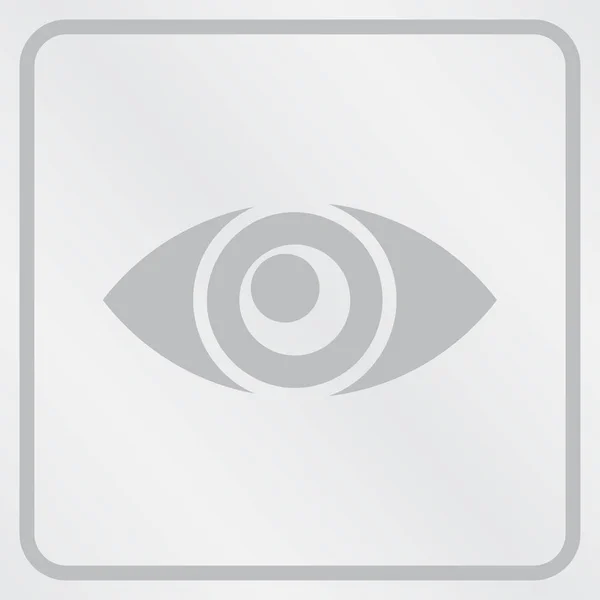 Illustrazione vettoriale dell'occhio umano in stile inciso — Vettoriale Stock