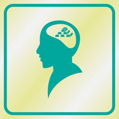 işadamı simgesi. Web tasarım stili