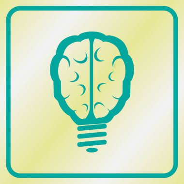 Poster broşürü için yaratıcı beyin fikri arka plan tasarımı düzeni