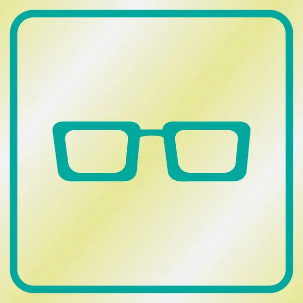 眼镜。web 设计风格 — 图库矢量图片