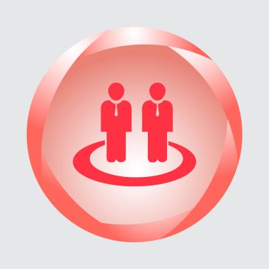 man simgesi vektör illüstrasyonu