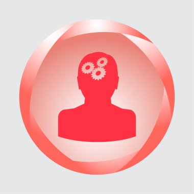 man simgesi vektör illüstrasyonu