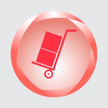 Bagaj vektör web simgesi