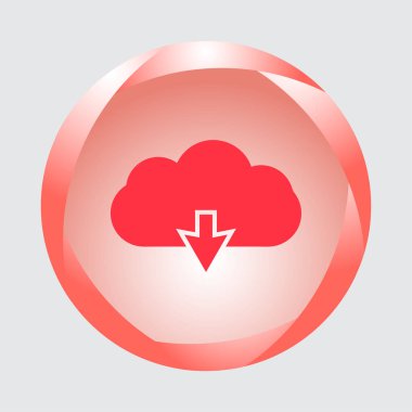 Download bulut ve kutsal kişilerin resmi yükleyin. Yukarı ve aşağı okları