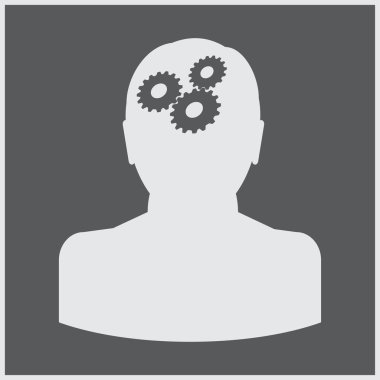 man simgesi vektör illüstrasyonu