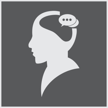 man simgesi vektör illüstrasyonu