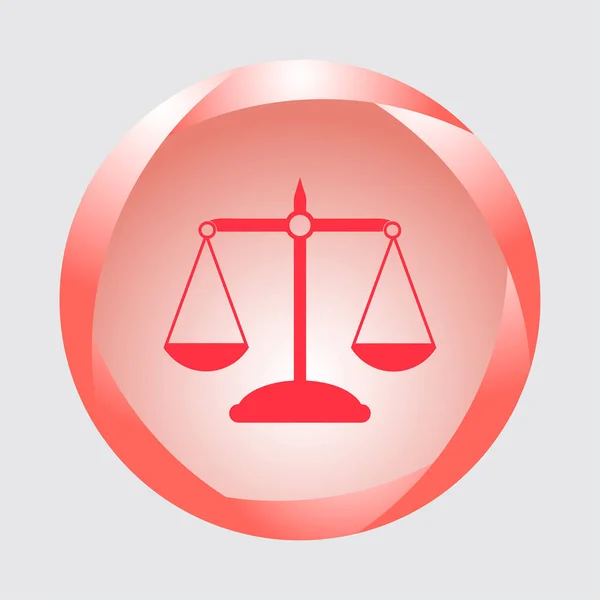 Шкала правосудия — стоковый вектор
