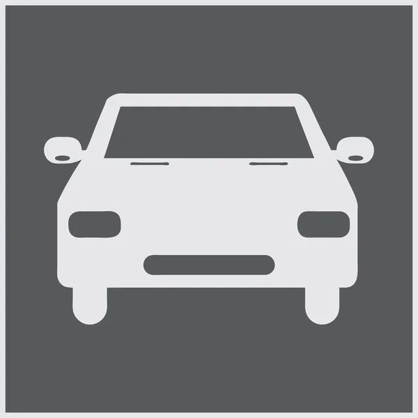 Het pictogram van de auto. Webdesign — Stockvector