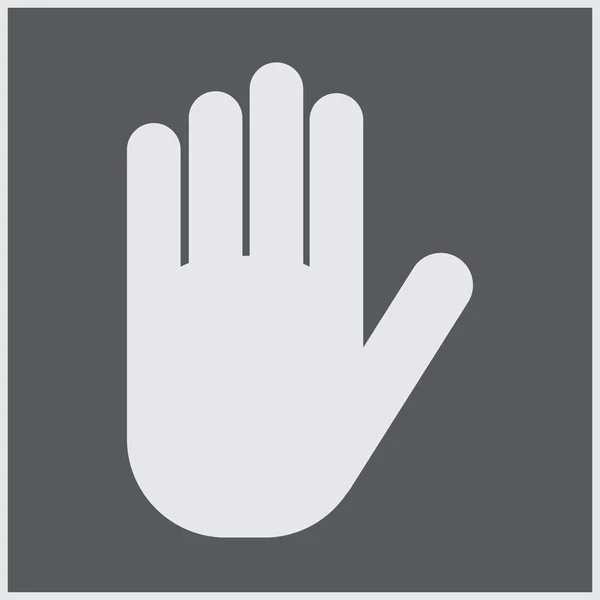 Icona delle mani protettive vettoriali — Vettoriale Stock