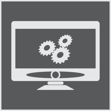 Bir koyu arka plan vignette düz izlemek. Eps10