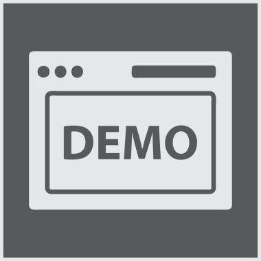 Tarayıcı simgesi. Web tasarımı