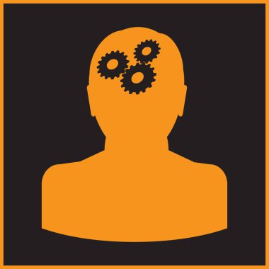 man simgesi vektör illüstrasyonu