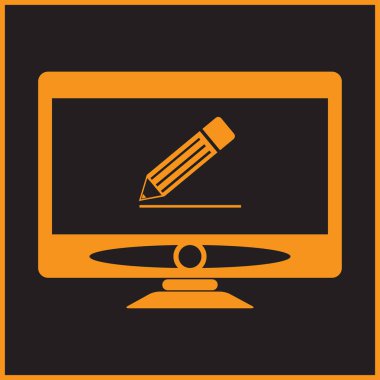 Bir koyu arka plan vignette düz izlemek. Eps10