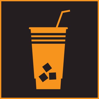 Vector Sketch Illustration - Bir fincan kahve