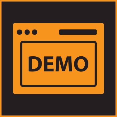 Tarayıcı simgesi. Web tasarımı
