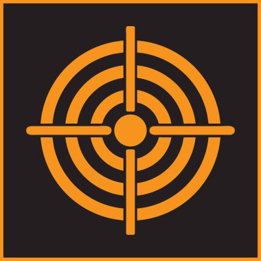 hedef web simge vektör.