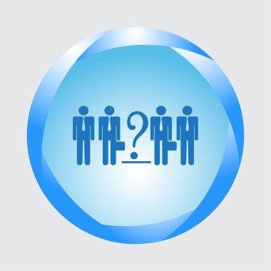 man simgesi vektör illüstrasyonu