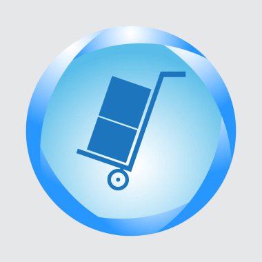 Bagaj vektör web simgesi