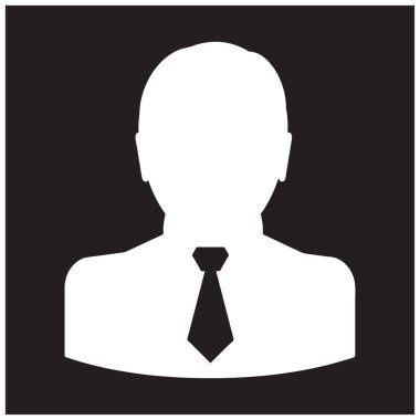 man simgesi vektör illüstrasyonu