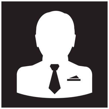 man simgesi vektör illüstrasyonu