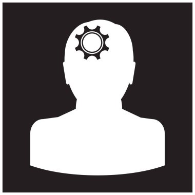 man simgesi vektör illüstrasyonu