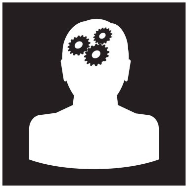 man simgesi vektör illüstrasyonu