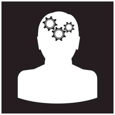 man simgesi vektör illüstrasyonu