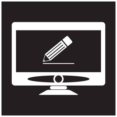 Bir koyu arka plan vignette düz izlemek. Eps10