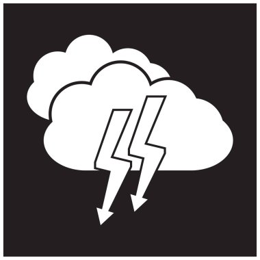 Bulut vektör web simgesi