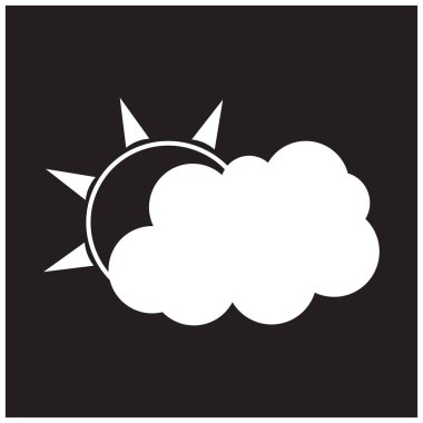 Bulut vektör web simgesi