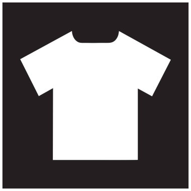 T-shirt web simge vektör.