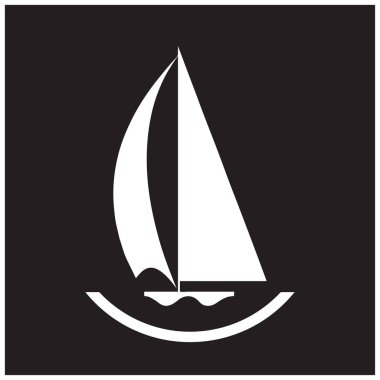Vektör yelkende simgesi