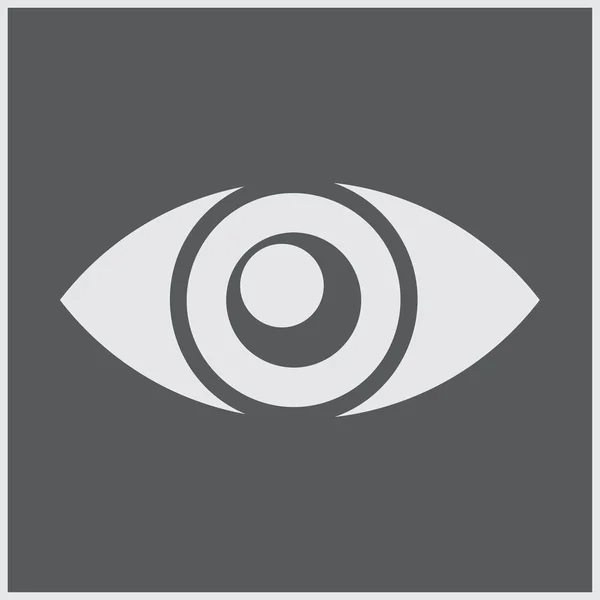 Піктограма очей Векторні ілюстрації — стоковий вектор