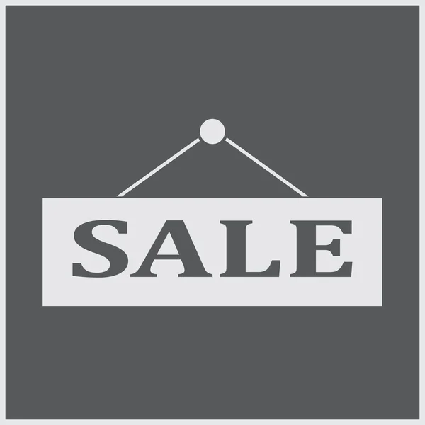Sprzedaż, ikona cena tag. Ilustracja wektorowa Płaska konstrukcja — Wektor stockowy