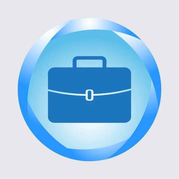 Bagage vektor web icon — Stock vektor