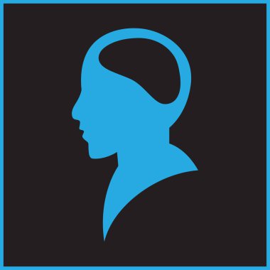 man simgesi vektör illüstrasyonu