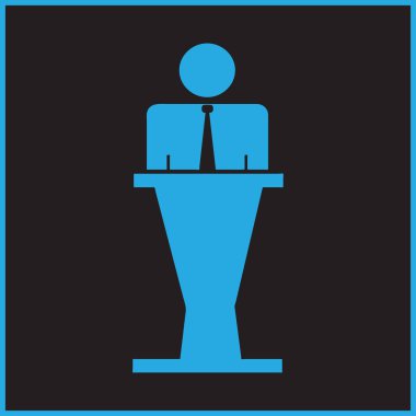 man simgesi vektör illüstrasyonu